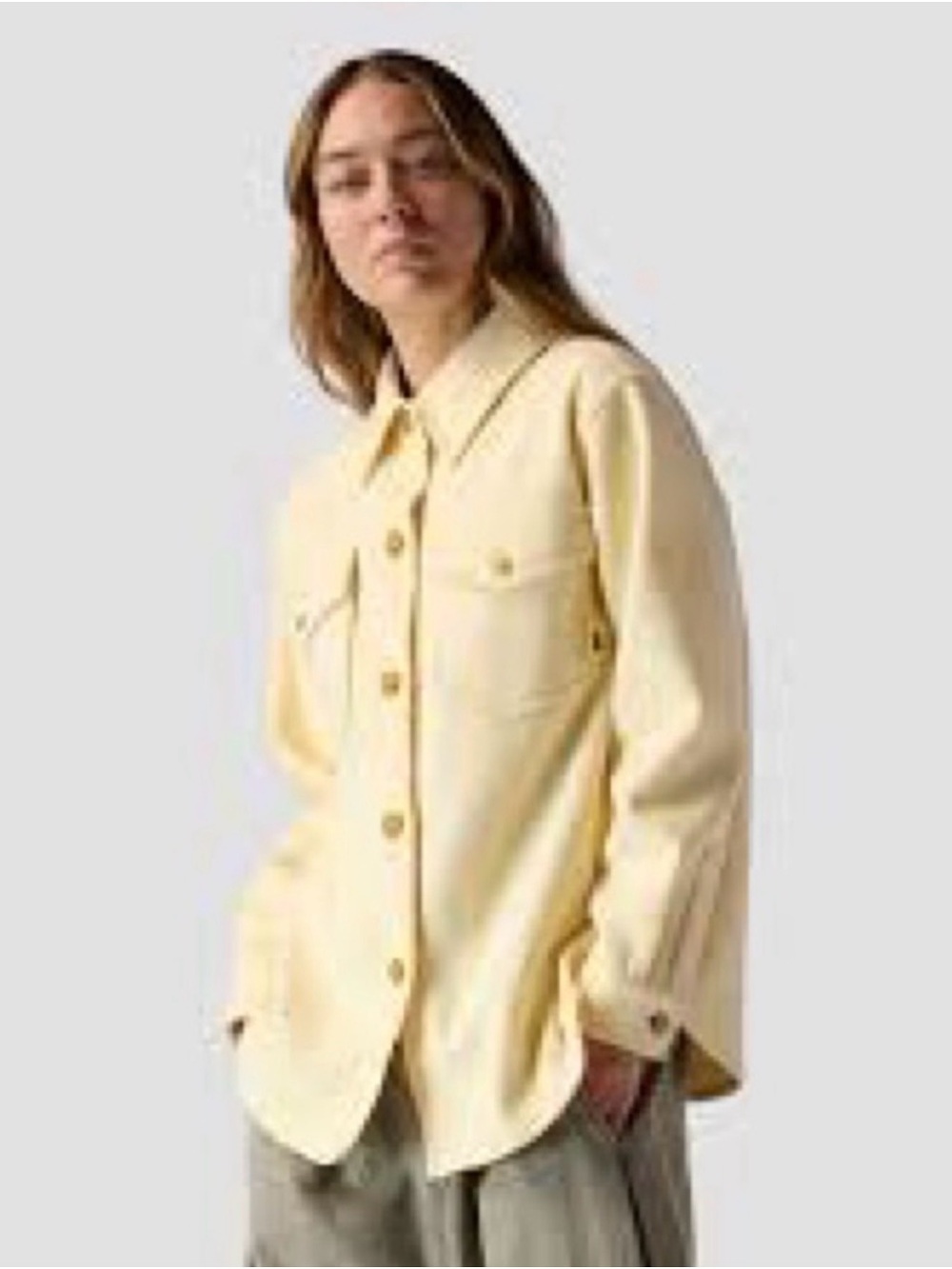 Joie Women's Button-Front Overshirt Jacket